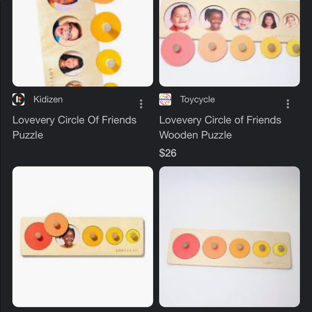 Lovevery circle of friends puzzle